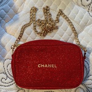 Authentic Chanel beauty bag